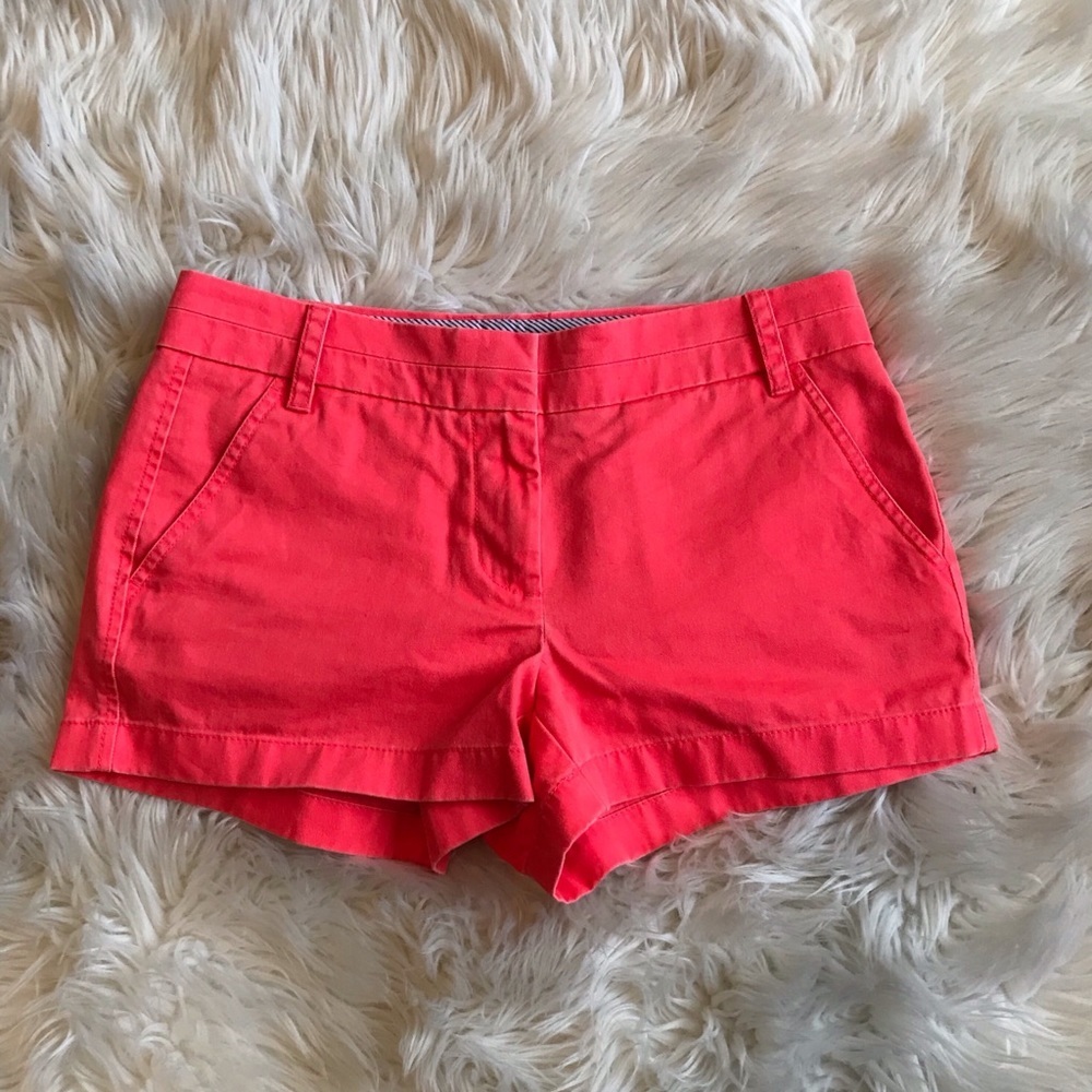 J. Crew | Pink Chino Shorts Cotton